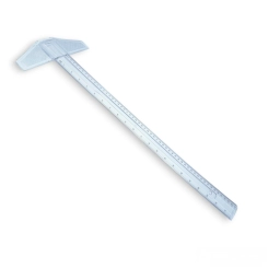 REGLA T DE ACRILICO 55CM ECON�MICA