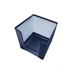 PORTACUBOS DE METAL CALADO 10X10X10CM