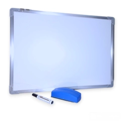 PIZARRA BLANCA 90x120cm Marco Aluminio Magnetica