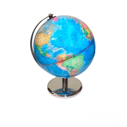 GLOBO TERRAQUEO 25 CM BASE DE METAL