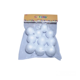 ESFERA DE TELGOPOR 5CM PACK X10