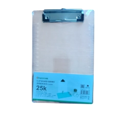 TABLA CON APRETADOR A5 ACRILICO