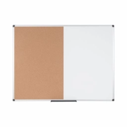 PIZARRA COMBINADA BLANCA Y CORCHO 60X45